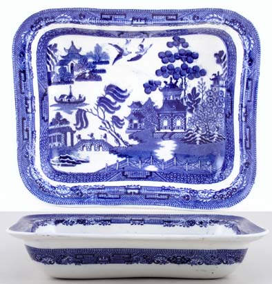 Dish rectangular c1910